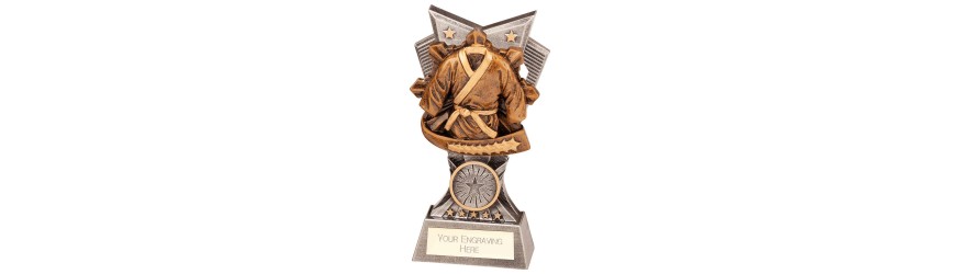 SPECTRE MARTIAL ARTS TROPHY - 3 SIZES - 15CM - 20CM